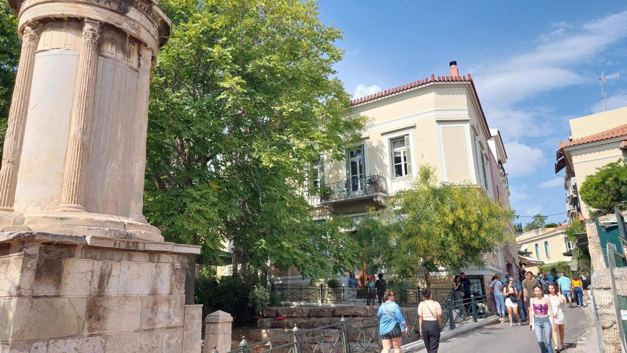 Cozy Apartment In Plaka Athens Luaran gambar